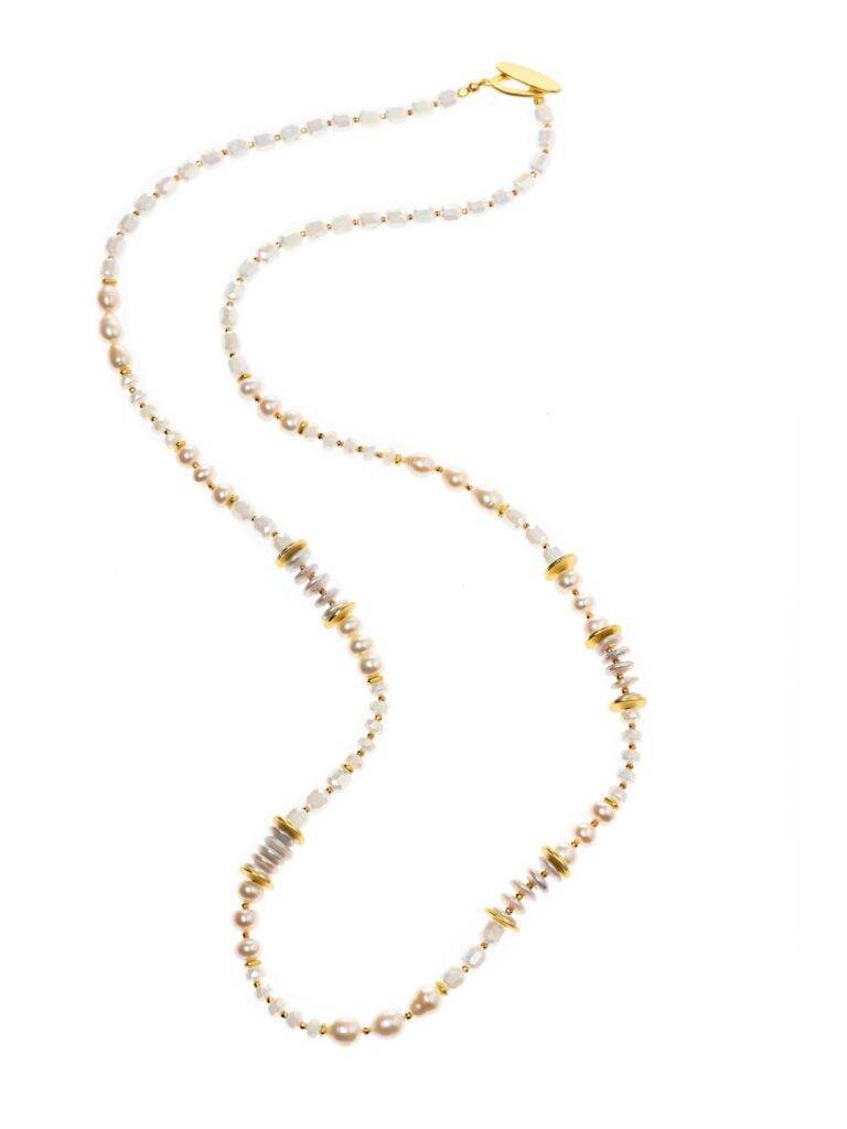 Oyster Maxi Gold Necklace
