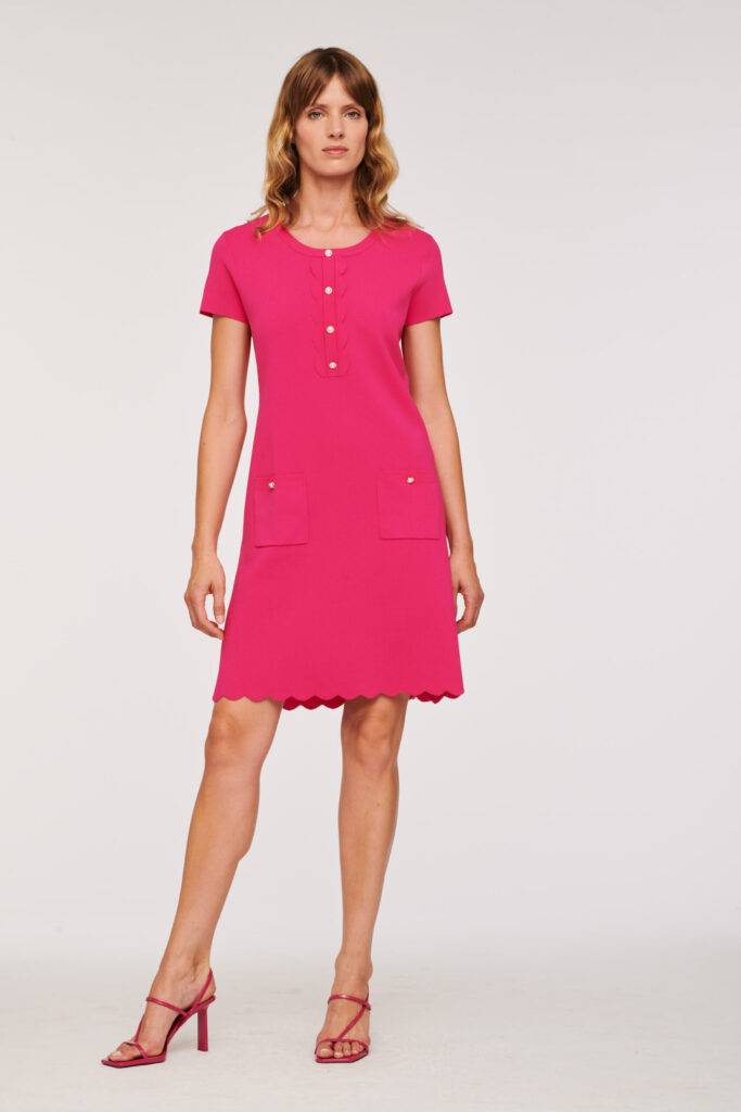 Weill Fidji Dress in Fuchsia