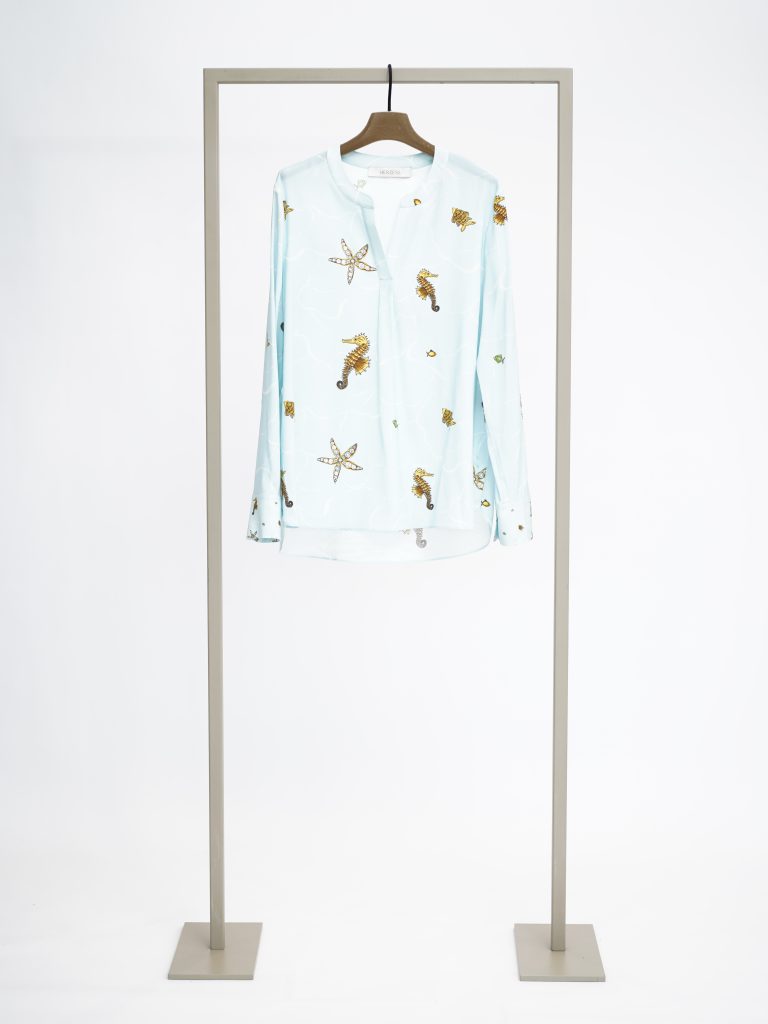 Herzen Breeze Print Blouse