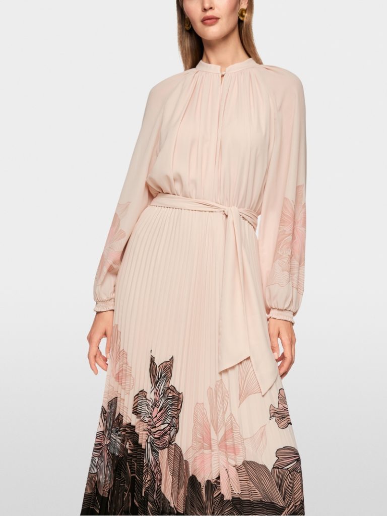 Marc Cain Midi Dress with Floral Print