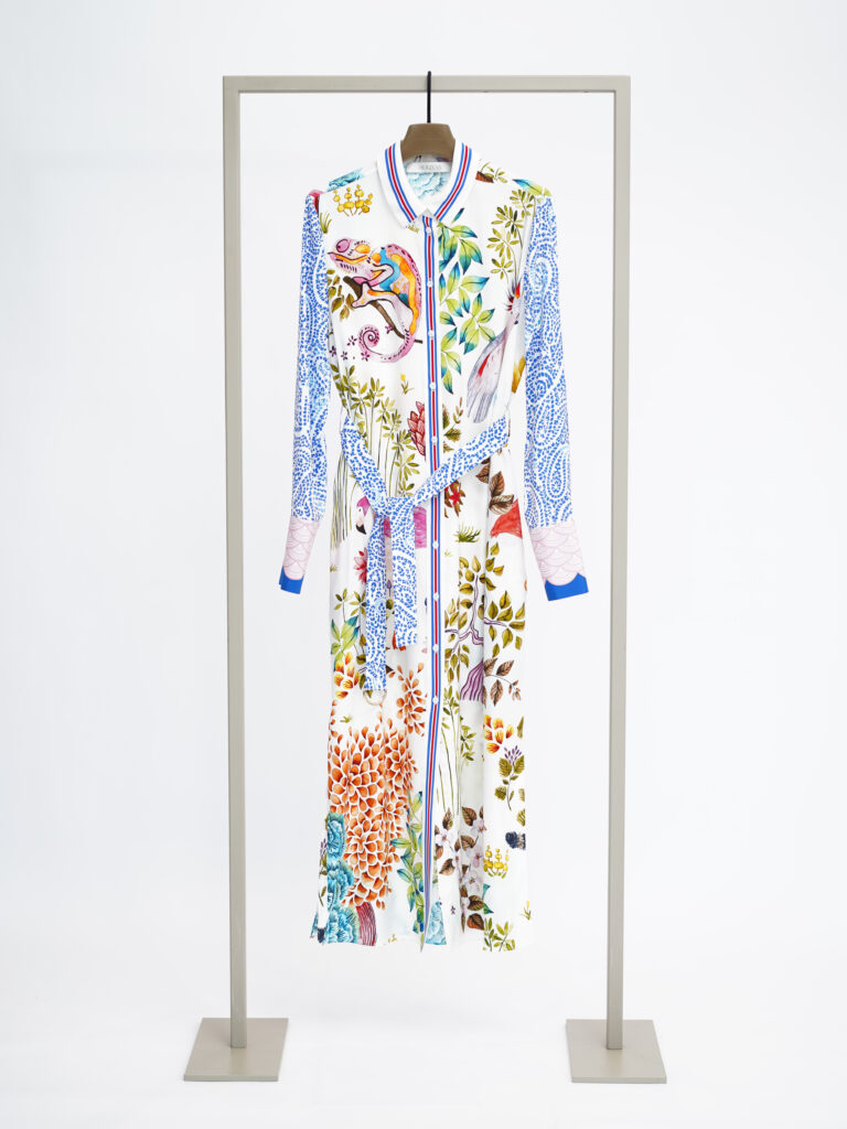 Herzen Multi Print Dress