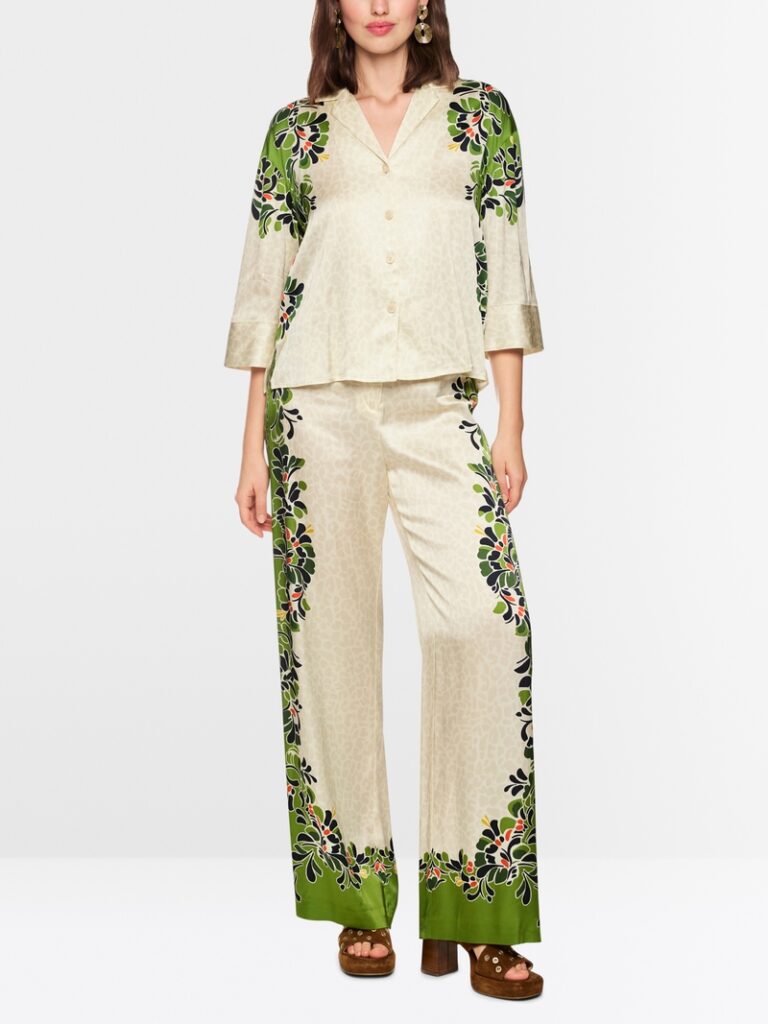 Marc Cain Blouse and Trousers Printed