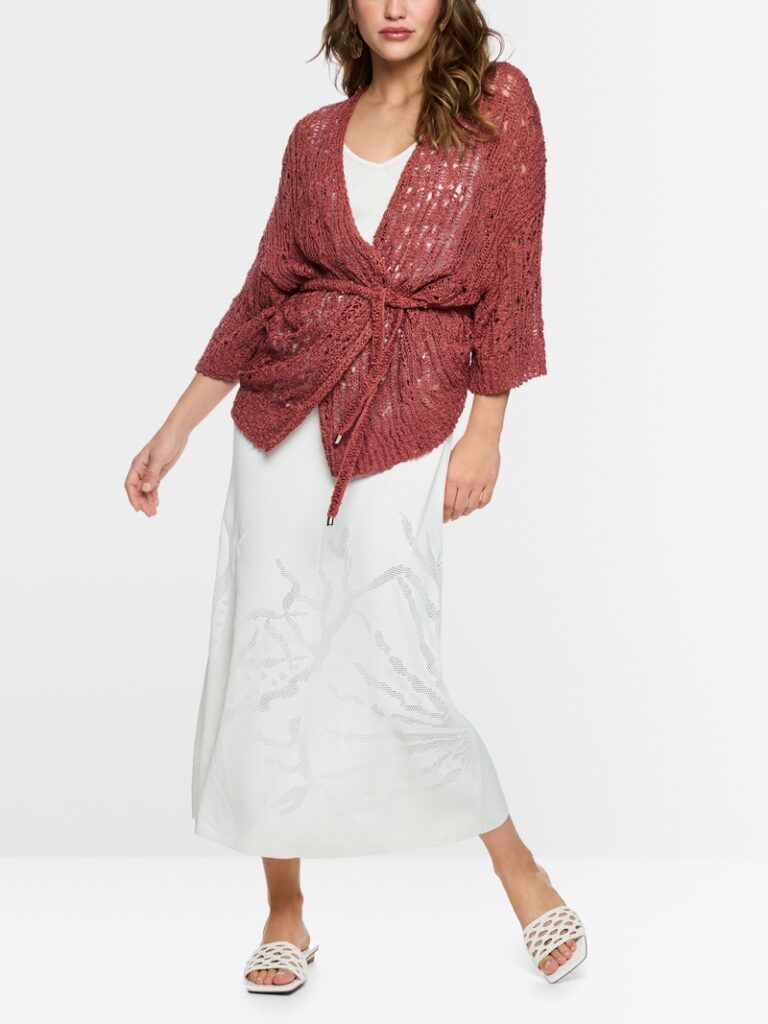 Marc Cain Openwork Cardigan