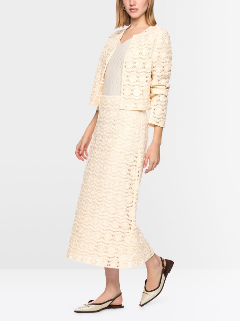 Marc Cain Openwork Skirt