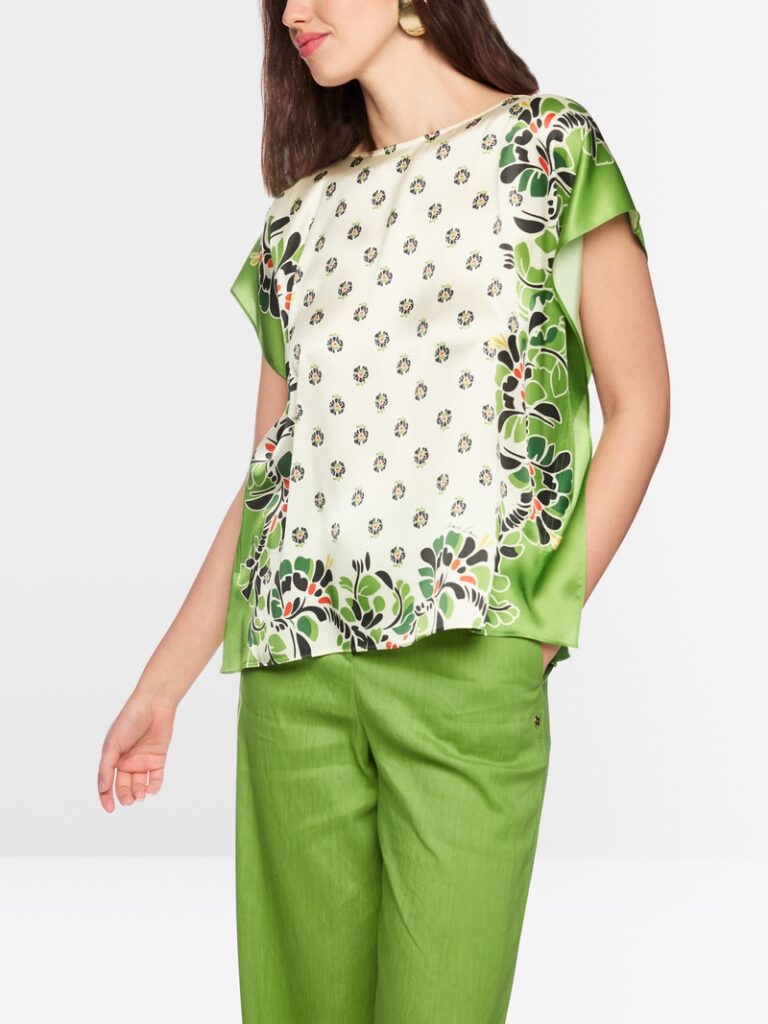 Marc Cain Print Blouse