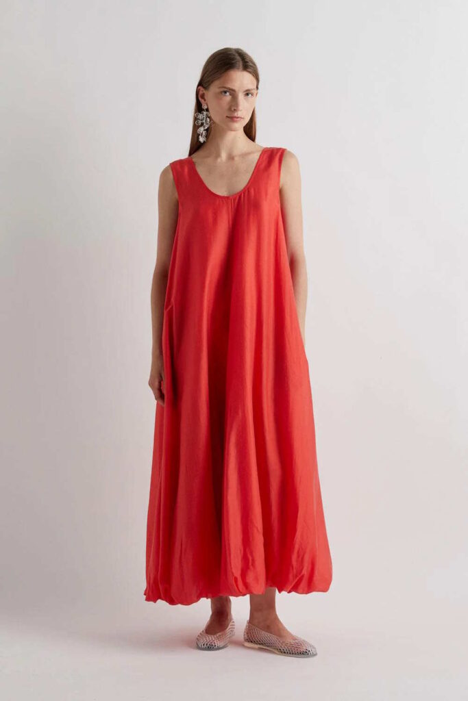 Mei Mei J Red Balloon Dress
