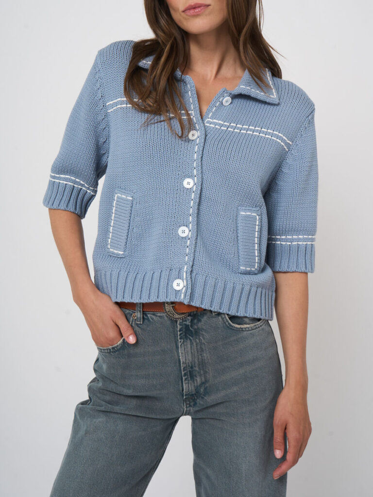 Repeat Chunky Knit Cardigan