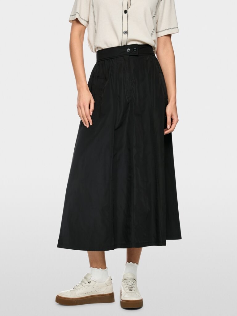 Marc Cain Calf Length Skirt with Shimmer Effect