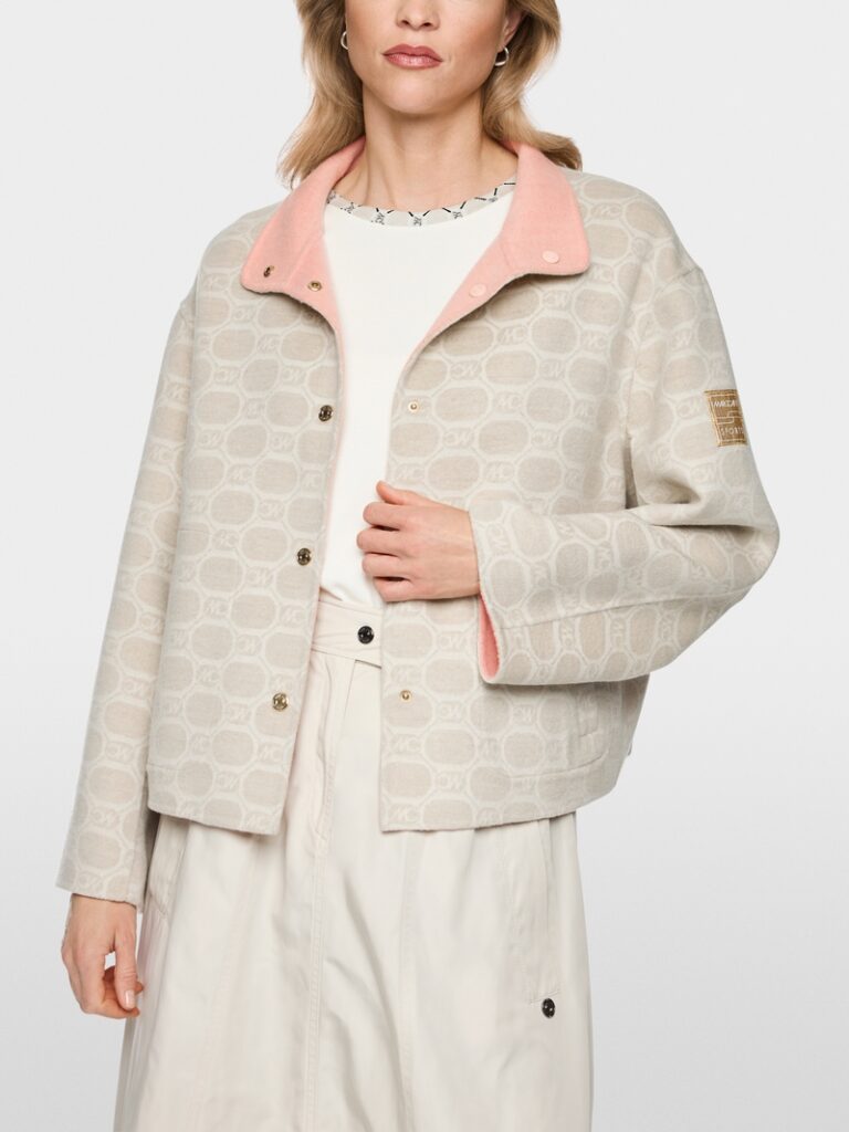 Marc Cain Wool Blend Jacket Reversible