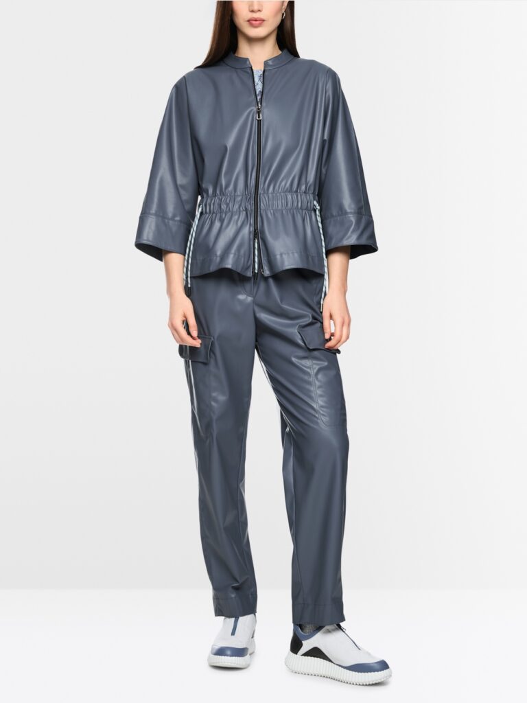 Marc Cain Faux Leather Jacket