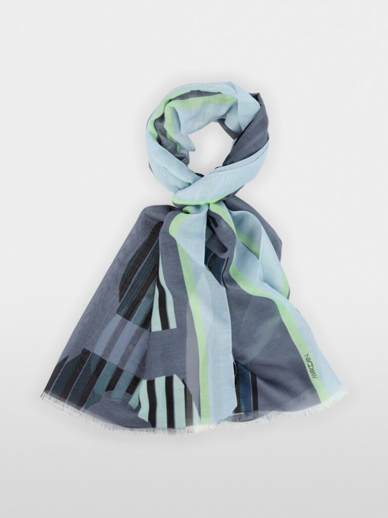 Marc Cain Scarf with Graphic Print