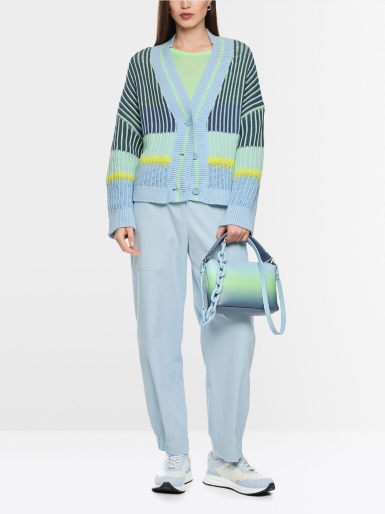 Marc Cain Striped Cardigan