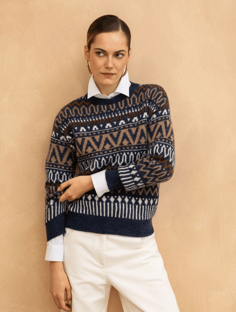Purotatto Round Neck Sweater