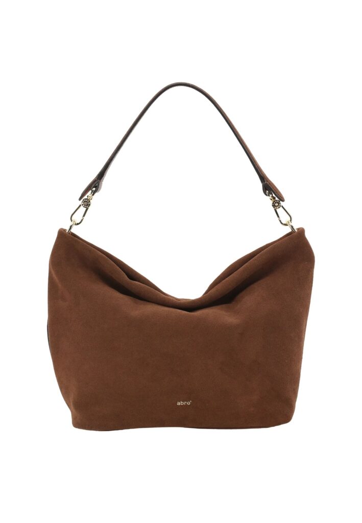 Abro Ebony Big Suede Bag