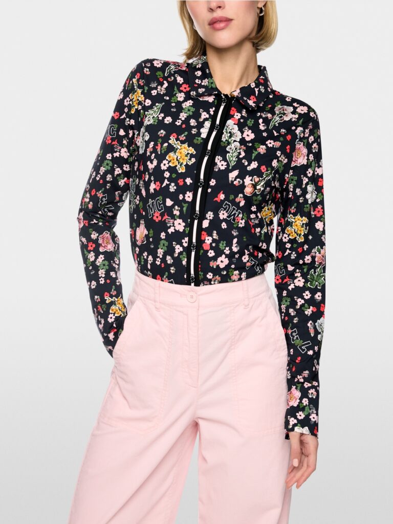 Marc Cain Blouse with All Over Print