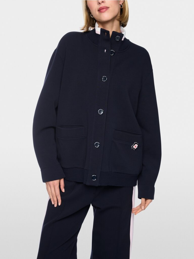 Marc Cain Jacket with Knitted Detail