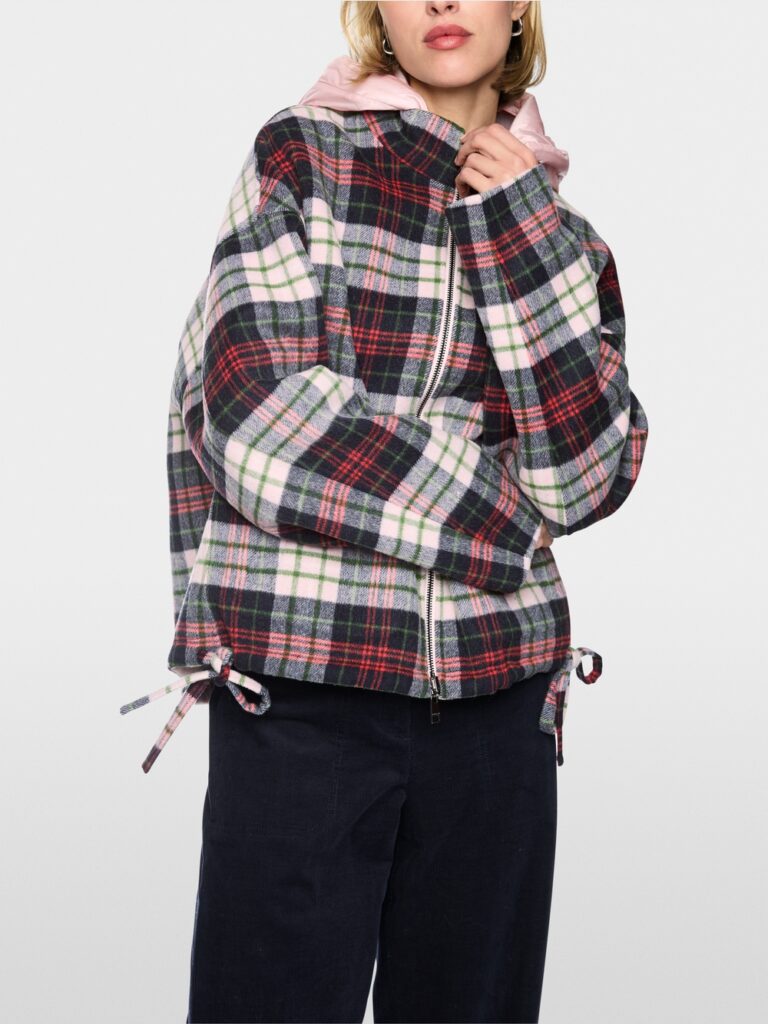 Marc Cain Reversible Jacket with Quilt Hood