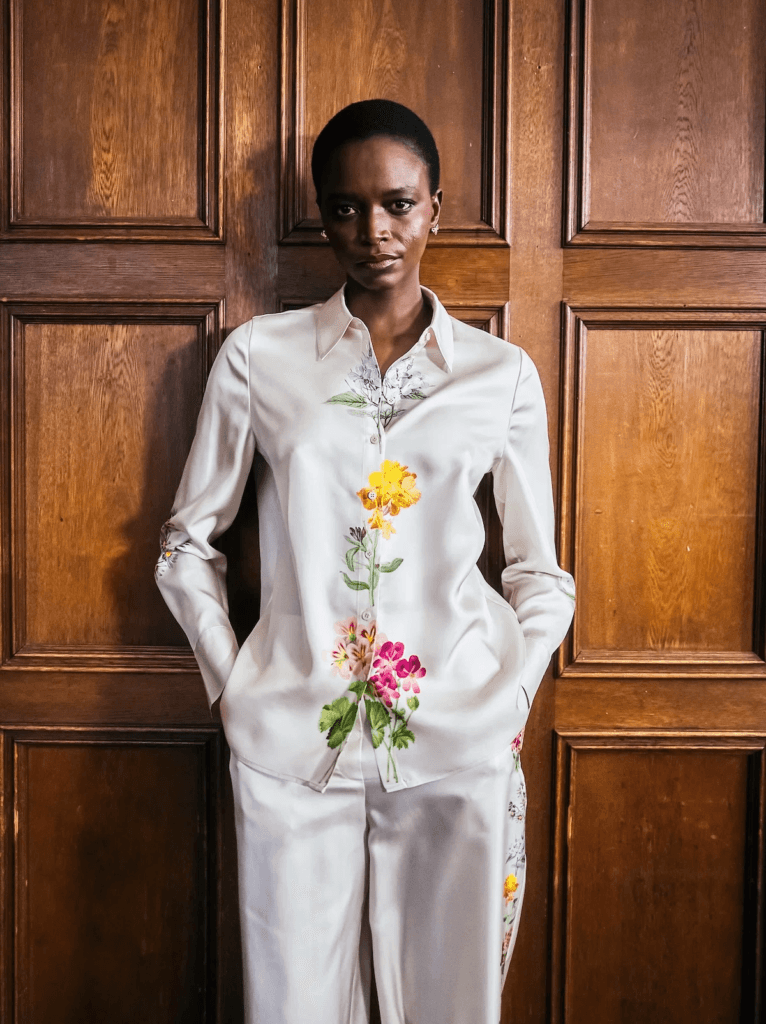 Herzen Flower Print Blouse