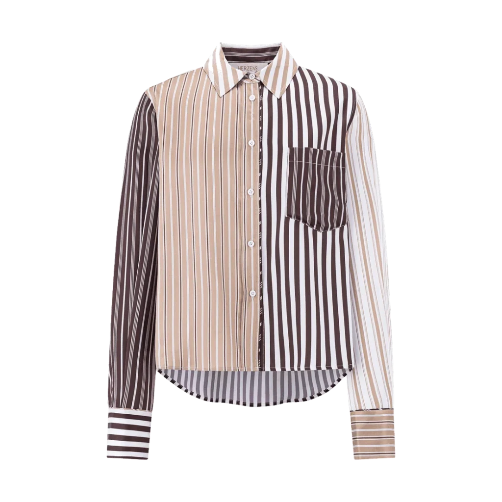 Herzen Stripe Blouse